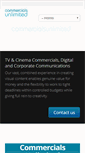 Mobile Screenshot of commercialsunlimited.net